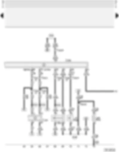 Wiring Diagram  AUDI A3 2002 - Radiator fan