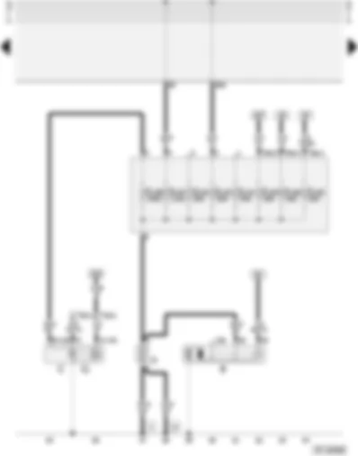 Wiring Diagram  AUDI A3 1999 - Battery - starter - alternator - main fuse box/battery