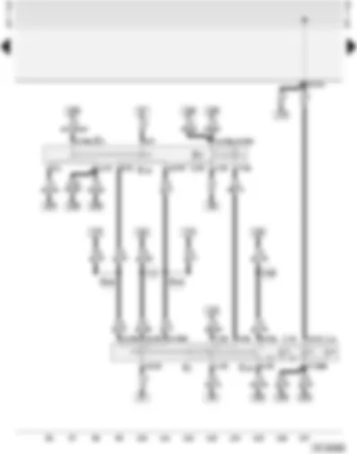 Wiring Diagram  AUDI A3 1999 - Lighting switch - steering column switch - left