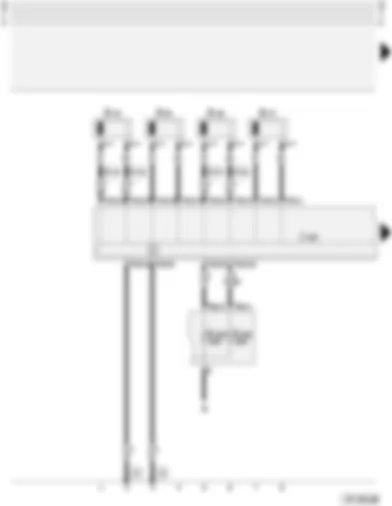 Wiring Diagram  AUDI A3 2004 - Anti-lock brake system (ABS - EDL and ASR)