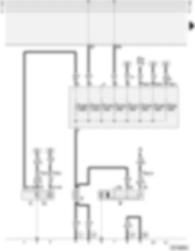 Wiring Diagram  AUDI A3 2004 - Battery - starter - alternator - main fuse box/battery