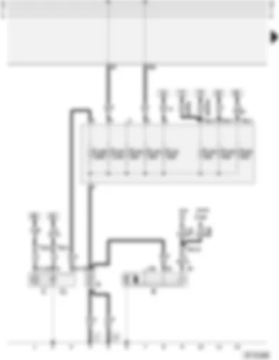 Wiring Diagram  AUDI A3 2004 - Battery - starter - alternator - main fuse box/battery