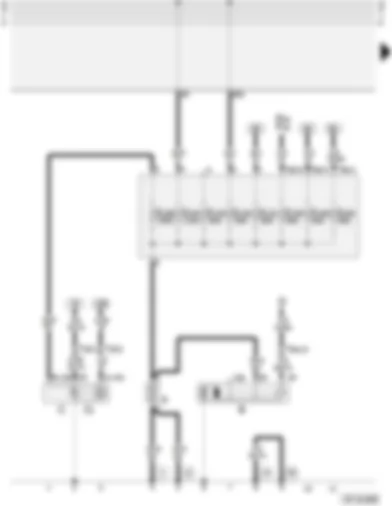 Wiring Diagram  AUDI A3 2004 - Battery - starter - alternator - main fuse box/battery