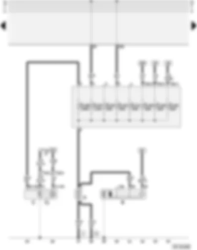 Wiring Diagram  AUDI A3 2000 - Battery - starter - alternator - main fuse box/battery