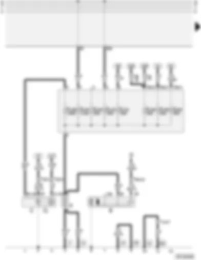 Wiring Diagram  AUDI A3 2004 - Battery - starter - alternator - main fuse box/battery