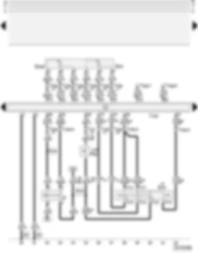Wiring Diagram  AUDI A3 2001 - Dash panel insert - combi-processor in dash panel insert - fuel pump - fuel gauge sender - road speed sender - fuse box