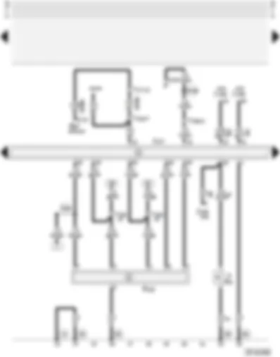 Wiring Diagram  AUDI A3 2002 - Four-speed automatic gearbox with selector lever lock (01M)