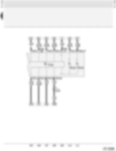 Wiring Diagram  AUDI A3 2001 - Dash panel insert