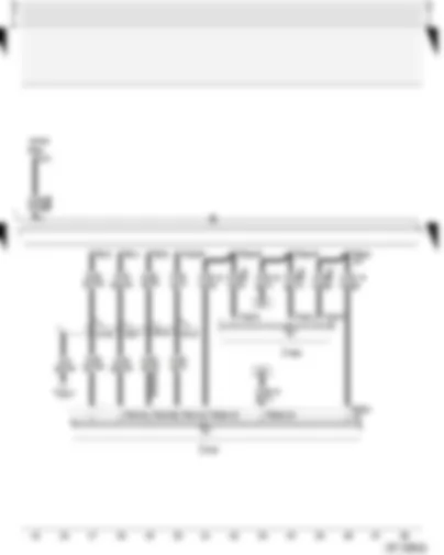 Wiring Diagram  AUDI A3 2001 - Dash panel insert - multi-function steering wheel to radios and provision for radio