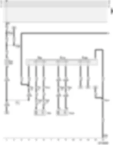 Wiring Diagram  AUDI A3 2004 - Backrest adjustment and lumbar support adjustment for driver
