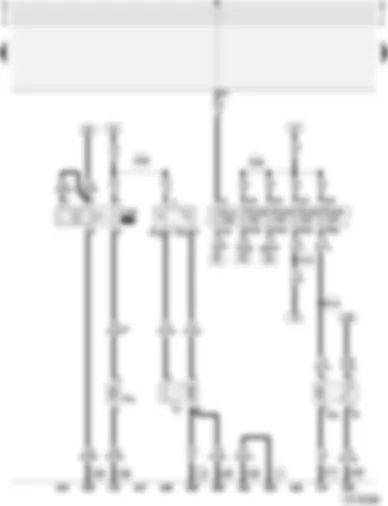 Wiring Diagram  AUDI A3 2001 - Radiator fan thermo-switches - fuel pump - fuses - coolant pump control unit