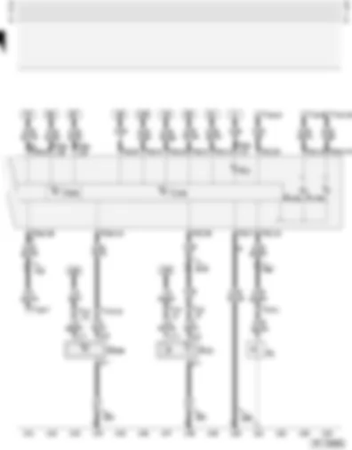 Wiring Diagram  AUDI A3 2002 - Dash panel insert - oil pressure switch - speedometer sender (Hall sender - on gearbox) oil level/oil temperature sender
