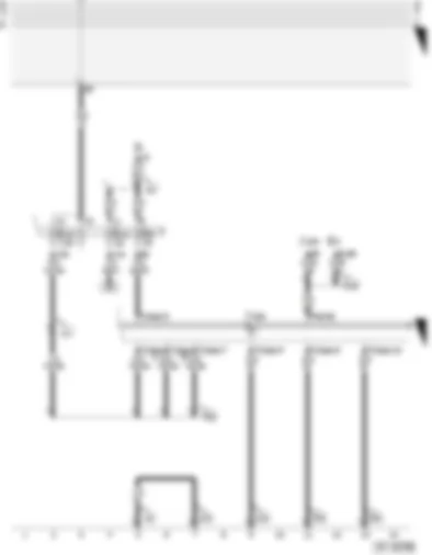 Wiring Diagram  AUDI A3 2004 - Voltage supply - telephone/telematics control unit