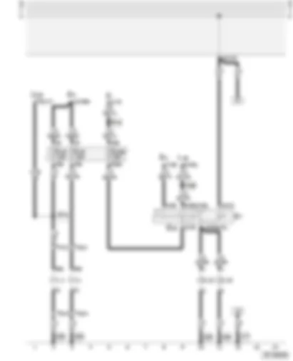 Wiring Diagram  AUDI A3 2005 - Fuses - front and rear fog light switch - fog light bulbs - twin filament bulbs for headlights