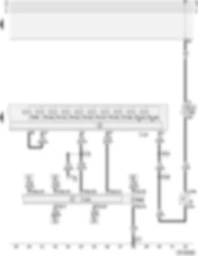 Wiring Diagram  AUDI A3 2001 - ABS with EDL control unit - ABS valves - differential lock valve 1 - dash panel insert