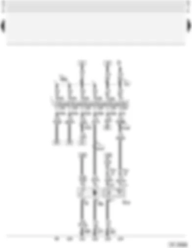 Wiring Diagram  AUDI A3 2001 - Fuses - fuel gauge sender - fuel pump - speedometer sender