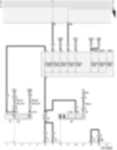 Wiring Diagram  AUDI A3 2004 - Battery - starter - alternator - fuses