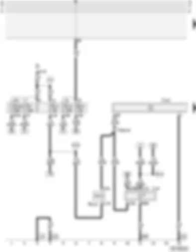 Wiring Diagram  AUDI A3 2004 - Selector lever lock solenoid - gear selector light bulb