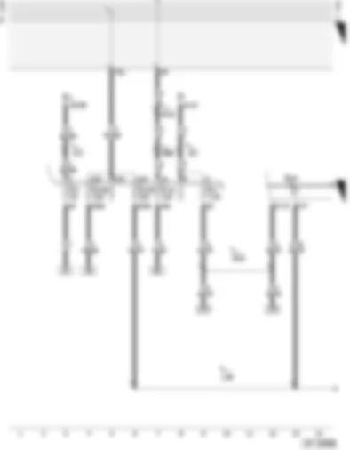 Wiring Diagram  AUDI A3 2004 - Voltage supply