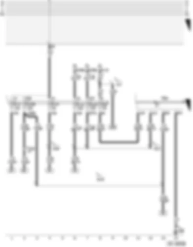 Wiring Diagram  AUDI A3 2004 - Ignition/starter switch - fuses