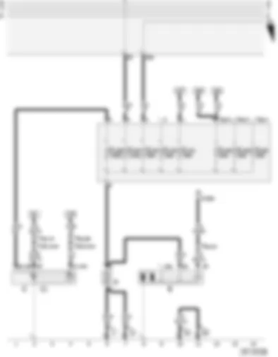 Wiring Diagram  AUDI A3 2004 - Battery - starter - alternator - ignition/starter switch - fuses