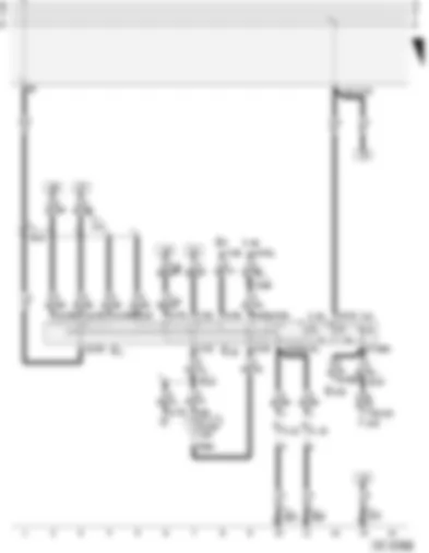 Wiring Diagram  AUDI A3 2004 - Lighting switch - fog lights - headlight dipper/flasher switch and rear fog light