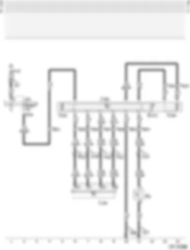 Wiring Diagram  AUDI A3 2001 - Four-wheel drive control unit - ABS with EDL control unit (MK 60)
