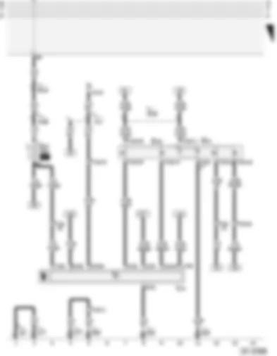 Wiring Diagram  AUDI A3 2004 - Electric window motor - left