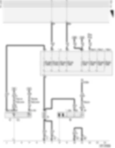 Wiring Diagram  AUDI A3 2001 - Battery - starter - alternator - ignition/starter switch - fuses