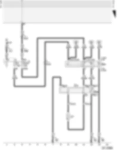 Wiring Diagram  AUDI A3 2004 - Voltage supply - seat heating on driver
