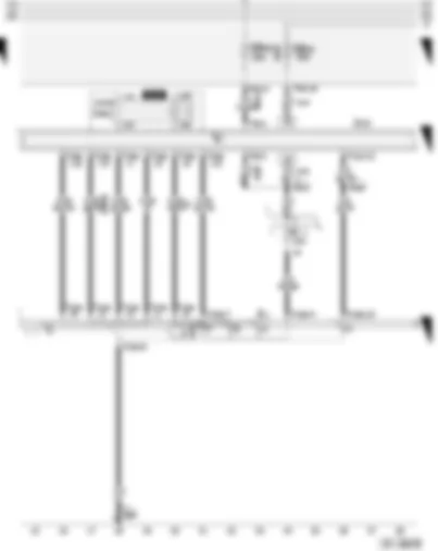 Wiring Diagram  AUDI A3 2004 - Lighting switch - fuse on fuse box