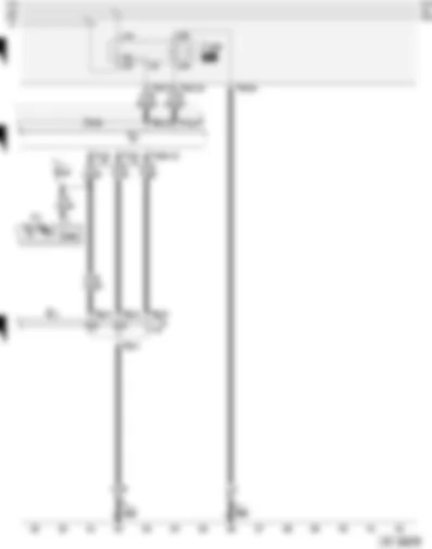 Wiring Diagram  AUDI A3 2004 - Lighting switch - terminal 15 voltage supply relay