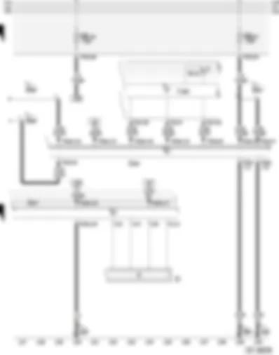 Wiring Diagram  AUDI A3 2005 - Display unit control unit