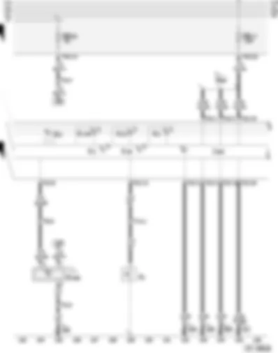 Wiring Diagram  AUDI A3 2005 - Oil pressure switch - oil level and oil temperature sender