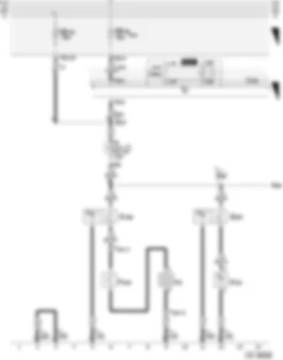 Wiring Diagram  AUDI A3 2005 - Footwell light switch - warning buzzer switch