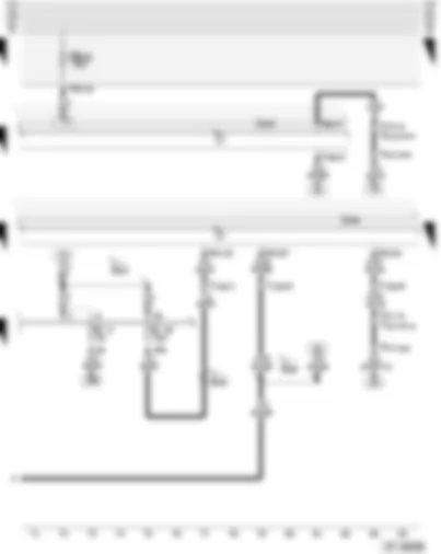 Wiring Diagram  AUDI A3 2004 - Fuses on fuse holder