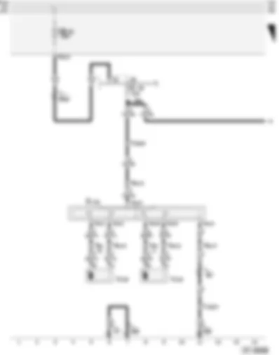 Wiring Diagram AUDI A3 2005 - Lumbar support adjustment (driver’s seat) Wiring Diagram AUDI A3 2005 - Lumbar support adjustment (driver’s seat)
