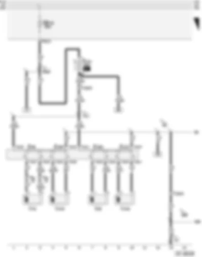 Wiring Diagram AUDI A3 2005 - Seat adjustment driver seat Wiring Diagram AUDI A3 2005 - Seat adjustment driver seat