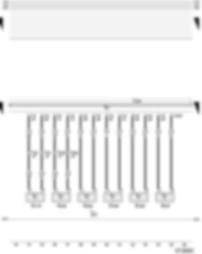 Wiring Diagram  AUDI A3 2006 - Crash sensors
