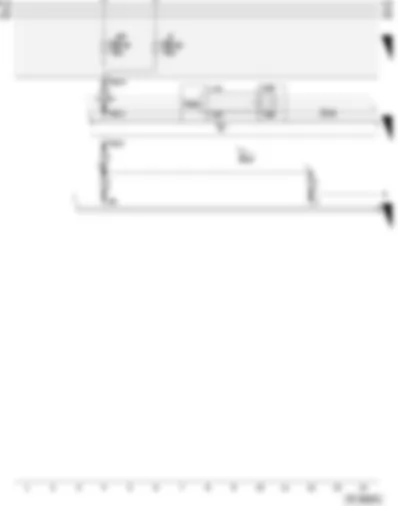 Wiring Diagram  AUDI A3 2006 - Terminal 15 voltage supply relay 2