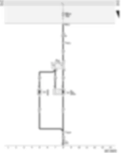 Wiring Diagram  AUDI A3 2005 - Radiator fan
