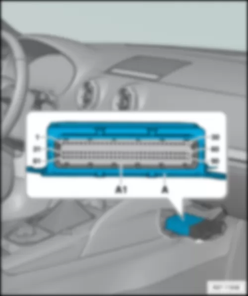 AUDI A3 2016 Airbag control unit J234