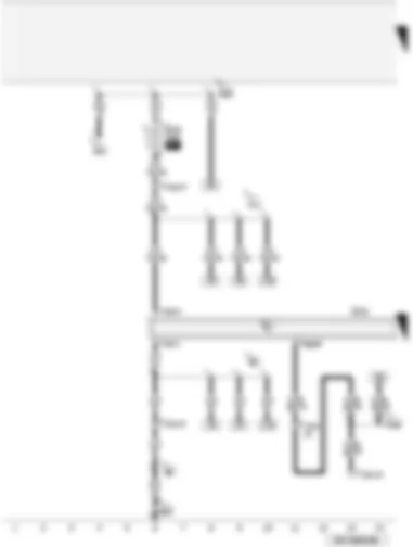 Wiring Diagram  AUDI A4 CABRIOLET 2003 - Seat adjustment fuse - driver side
