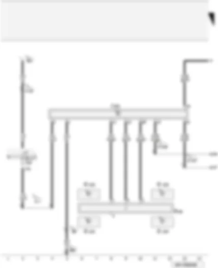 Wiring Diagram  AUDI A4 CABRIOLET 2008 - Tyre pressure sensors - tyre pressure monitor aerial - fuse