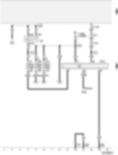 Wiring Diagram  AUDI A4 CABRIOLET 2003 - Ignition/starter switch - control unit for headlight range control - fuse