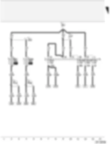 Wiring Diagram  AUDI A4 CABRIOLET 2003 - Fuses
