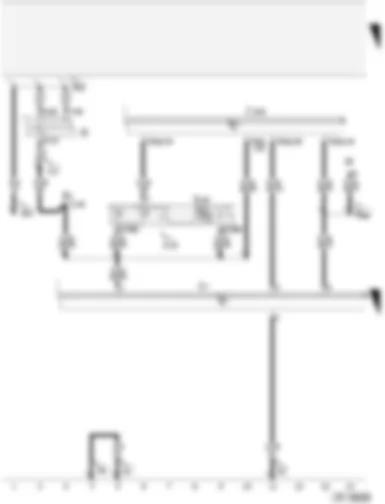 Wiring Diagram  AUDI A4 CABRIOLET 2003 - Headlight range control adjuster - onboard power supply control unit