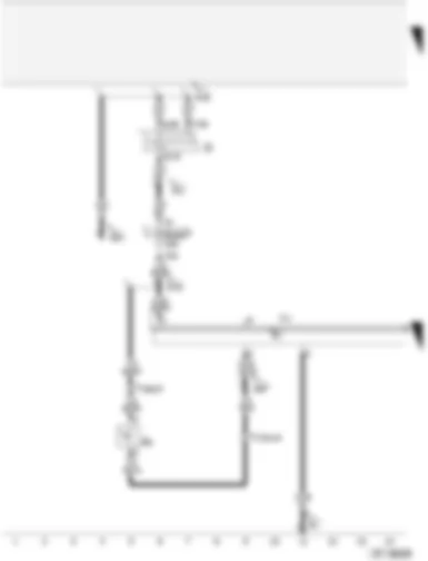 Wiring Diagram  AUDI A4 CABRIOLET 2003 - Automatic anti-dazzle interior mirror - ignition/starter switch - reversing light switch