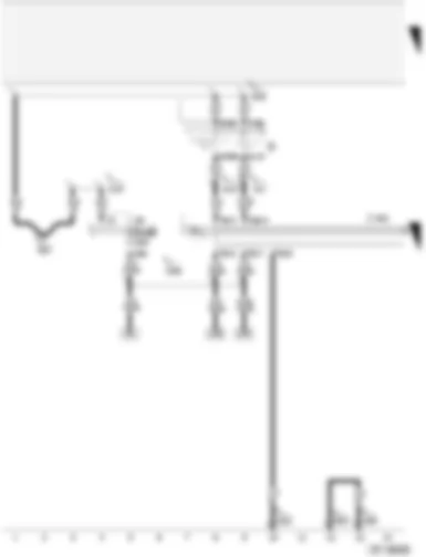 Wiring Diagram  AUDI A4 CABRIOLET 2003 - Navigation operating electronics control unit - voltage supply