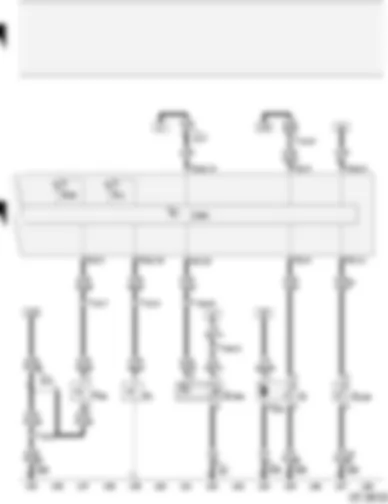Wiring Diagram  AUDI A4 CABRIOLET 2006 - Oil pressure switch - coolant shortage indicator switch - fuel gauge sender